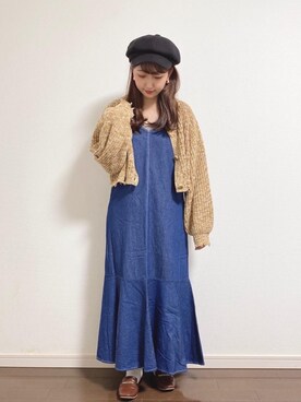 RETROGIRLさん（レディース・156cm）の秋コーディネート