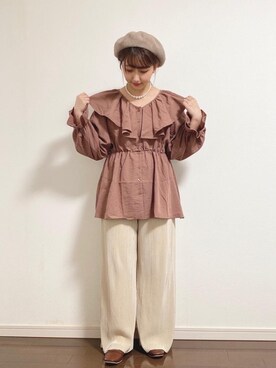 RETROGIRLさん（レディース・156cm）の秋コーディネート