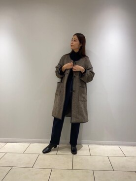「RETRO GIRL（レトロガール）のアイテム（その他アウター）」を使った、RETROGIRLさん（レディース・161cm）の秋コーディネート