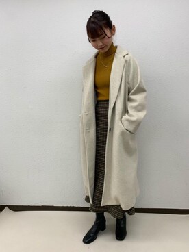 「RETRO GIRL（レトロガール）のアイテム（ジャケット/アウター）」を使った、RETROGIRLさん（レディース・163cm）の秋コーディネート