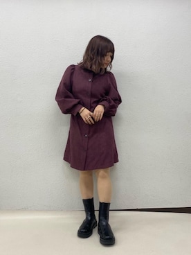 「RETRO GIRL（レトロガール）のアイテム（その他アウター）」を使った、RETROGIRLさん（レディース・150cm）の秋コーディネート
