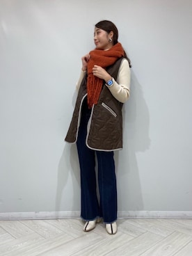 「休日こーで」｜RETROGIRLさん（レディース・161cm）の秋コーディネート