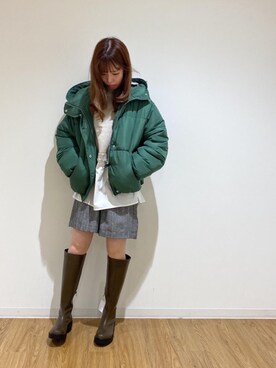 「RETRO GIRL（レトロガール）のアイテム（ジャケット/アウター）」を使った、RETROGIRLさん（レディース・159cm）の秋コーディネート
