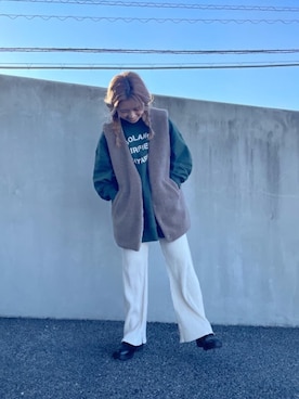 「らふこーで」｜「アイテム（その他シューズ）」を使った、RETROGIRLさん（レディース・158cm）の秋コーディネート