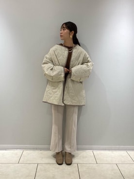 「RETRO GIRL（レトロガール）のアイテム（ジャケット/アウター）」を使った、RETROGIRLさん（レディース・161cm）の秋コーディネート