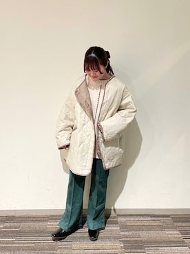 「RETRO GIRL（レトロガール）のアイテム（ジャケット/アウター）」を使った、RETROGIRLさん（レディース・152cm）の秋コーディネート