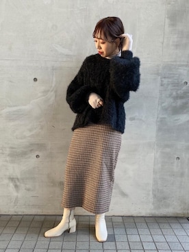 RETROGIRLさん（レディース・157cm）の冬コーディネート