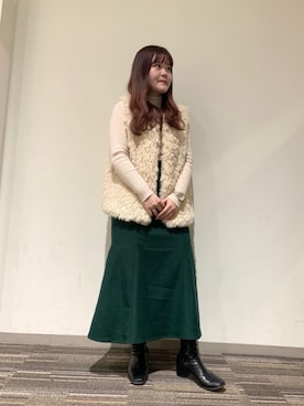 RETROGIRLさん（レディース・152cm）の冬コーディネート