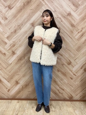 RETROGIRLさん(レディース・161cm)の冬コーディネート