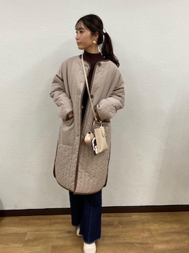 「RETRO GIRL（レトロガール）のアイテム（ジャケット/アウター）」を使った、RETROGIRLさん（レディース・161cm）の冬コーディネート