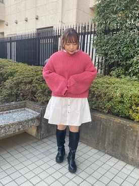 「レトロガール」｜RETROGIRLさん（レディース・150cm）の冬コーディネート