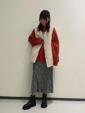 RETROGIRLさん（レディース・163cm）の冬コーディネート