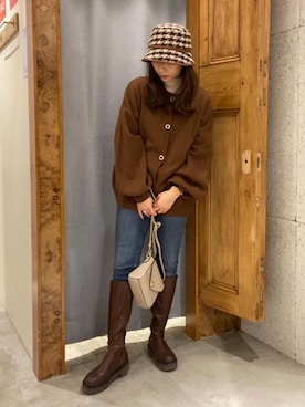 RETROGIRLさん(レディース・161cm)の冬コーディネート