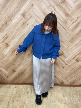 「休日こーで」｜RETROGIRLさん（レディース・150cm）の冬コーディネート