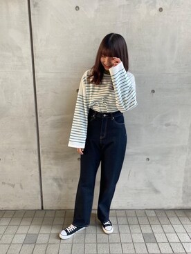 「トレンドファッション」｜「アイテム（スニーカー）」を使った、RETROGIRLさん（レディース・163cm）の冬コーディネート