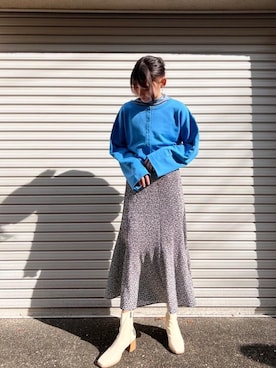「トレンドファッション」｜「アイテム（スウェット）」を使った、RETROGIRLさん（レディース・165cm）の冬コーディネート