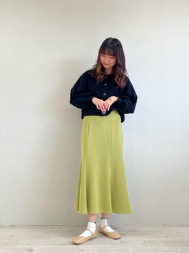 「トレンドファッション」｜「アイテム（パンプス）」を使った、RETROGIRLさん（レディース・165cm）の春コーディネート