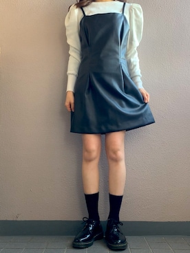 「2021年」｜「アイテム（ワンピース/ドレス）」を使った、himmelさん（レディース・150cm）の冬コーディネート