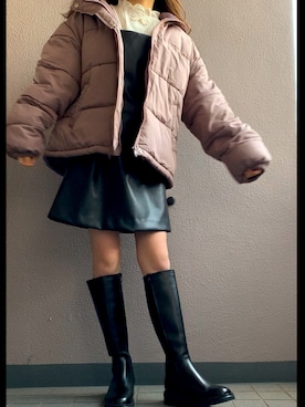 「アイテム（ダウンジャケット/コート）」を使った、himmelさん（レディース・150cm）の冬コーディネート