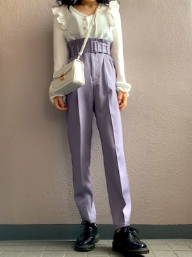 Grl グレイル の ショルダーフリルショート丈カーディガン カーディガン ボレロ Wear