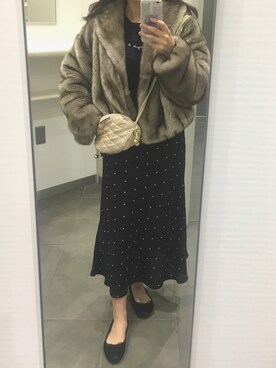 「シアタープロダクツ(THEATRE PRODUCTS)」｜「アイテム（その他アウター）」を使った、┊͙どとり┊͙さん（レディース・156cm）の春コーディネート