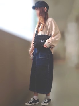 「CeLL（セル）のアイテム」を使った、yairooさん（レディース・159cm）の秋コーディネート