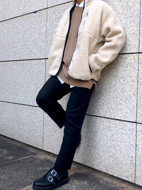 ひーくん Guのジャケット アウターを使ったコーディネート Wear