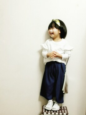 みー🐱さん（キッズ・90cm）の冬コーディネート