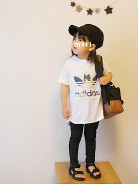 みー🐱さん（キッズ・100cm）の春コーディネート