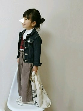 みー🐱さん(キッズ・100cm)の冬コーディネート