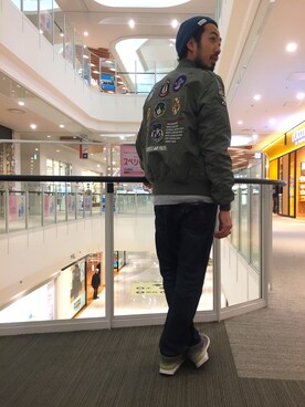 「L-2」｜KJさん（メンズ・181cm）の春コーディネート