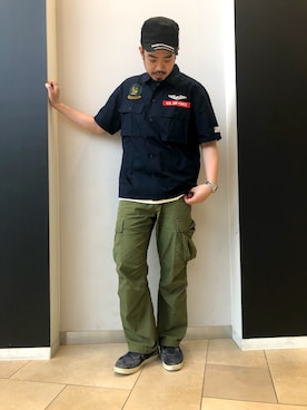 KJさん(メンズ・181cm)の夏コーディネート