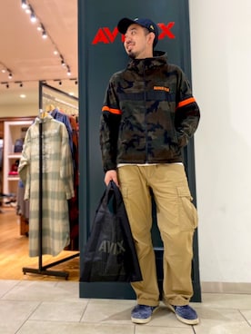 「秋のマイ旬スタイル」｜「アイテム（キャップ）」を使った、KJさん（メンズ・181cm）の秋コーディネート