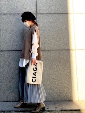 iduさん（レディース・153cm）の秋コーディネート