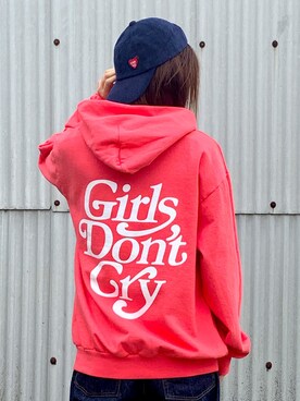 Girls Don't Cryのパーカーを使った人気ファッションコーディネート - WEAR