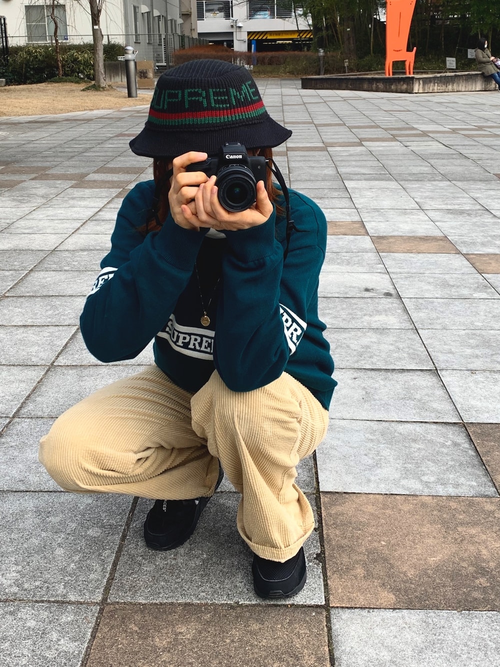 Supreme のニット/セーター（グリーン系）を使った人気