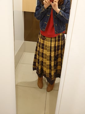 auさん（レディース・159cm）の秋コーディネート