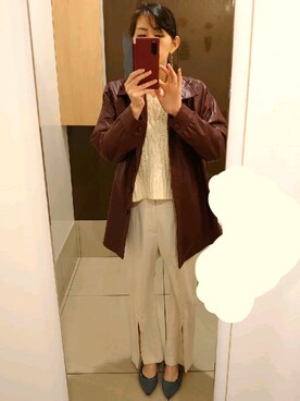 auさん(レディース・159cm)の冬コーディネート