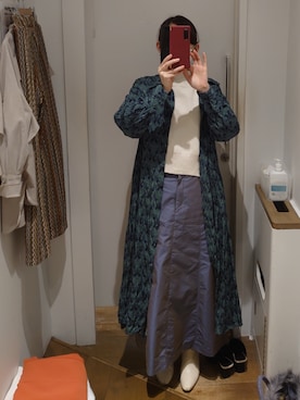 auさん（レディース・160cm）の冬コーディネート