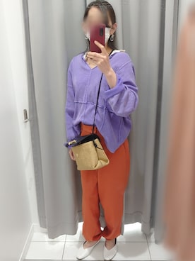 auさん（レディース・160cm）の春コーディネート