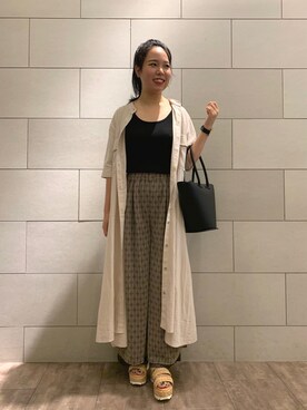 いくみさん（レディース・163cm）の夏コーディネート