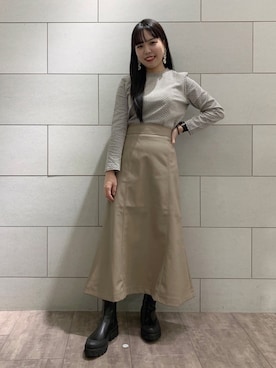 いくみさん（レディース・163cm）の秋コーディネート