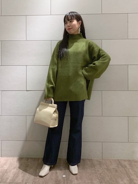 いくみさん（レディース・163cm）の冬コーディネート