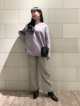 いくみさん（レディース・163cm）の冬コーディネート