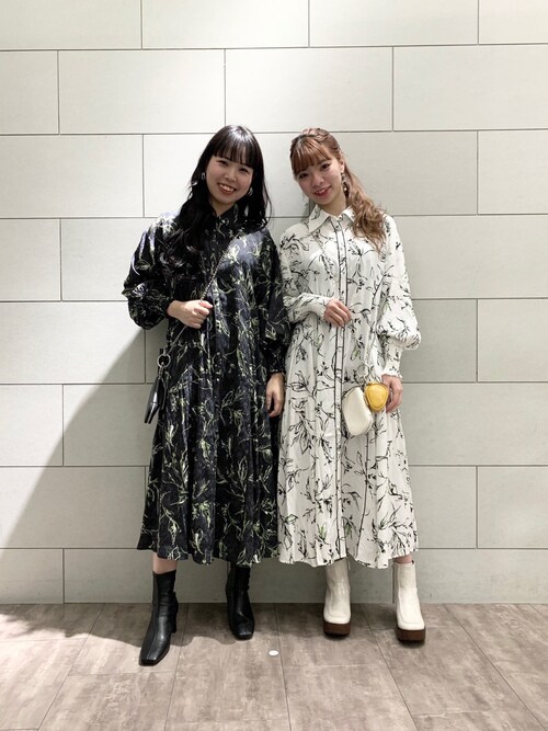 いくみ Jeanasis滋賀竜王アウトレット店 Jeanasisのワンピースを使ったコーディネート Wear