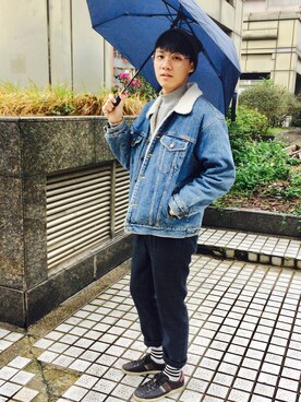 「Paul Smith（ポールスミス）のアイテム（その他シューズ）」を使った、Johnny さん（メンズ・176cm）の春コーディネート