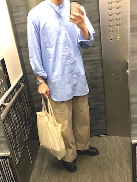 「united arrows」｜「アイテム（アナログ腕時計）」を使った、tatsunokoさん（メンズ・165cm）の春コーディネート