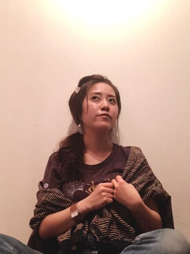 「美容師」｜「アイテム（ナイロンジャケット）」を使った、Yuki Itoさん（レディース・157cm）の夏コーディネート