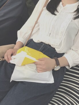 「wearhalloween2017」｜「アイテム（腕時計）」を使った、のさん（レディース・152cm）の秋コーディネート