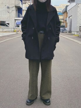 チェスターコートを使った Junoah のレディース人気ファッションコーディネート Wear